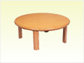 Round type Heater equipped table "Kotatsu"